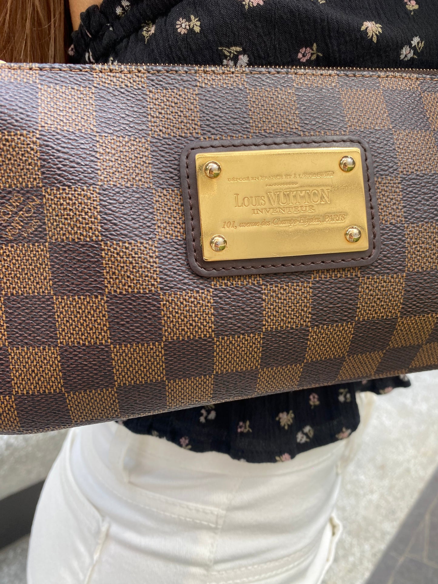 Louis Vuitton damier Eva bag