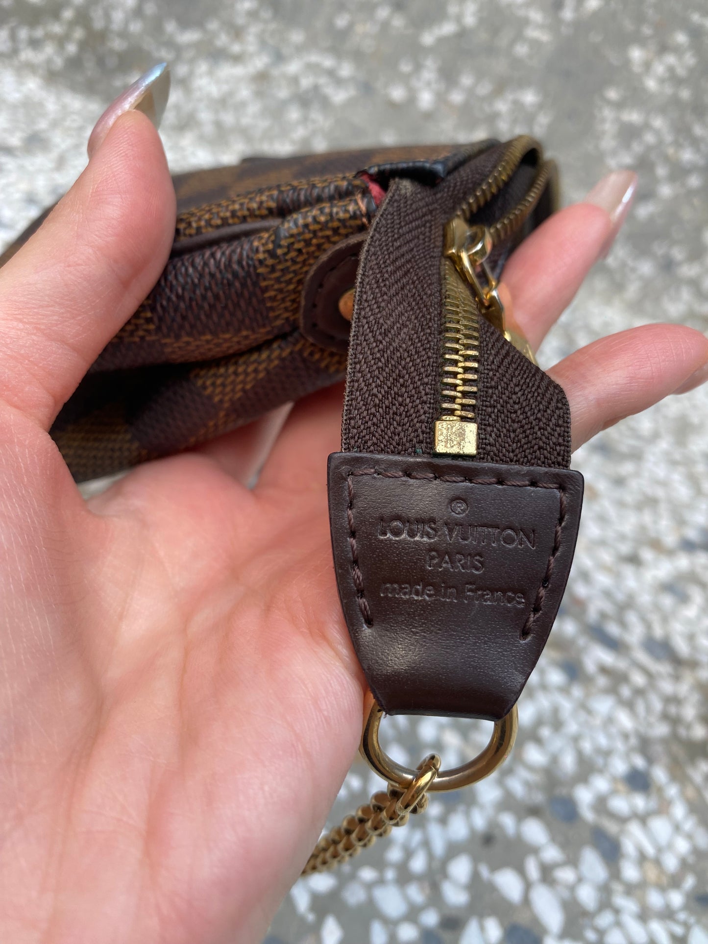 Louis Vuitton damier Eva bag
