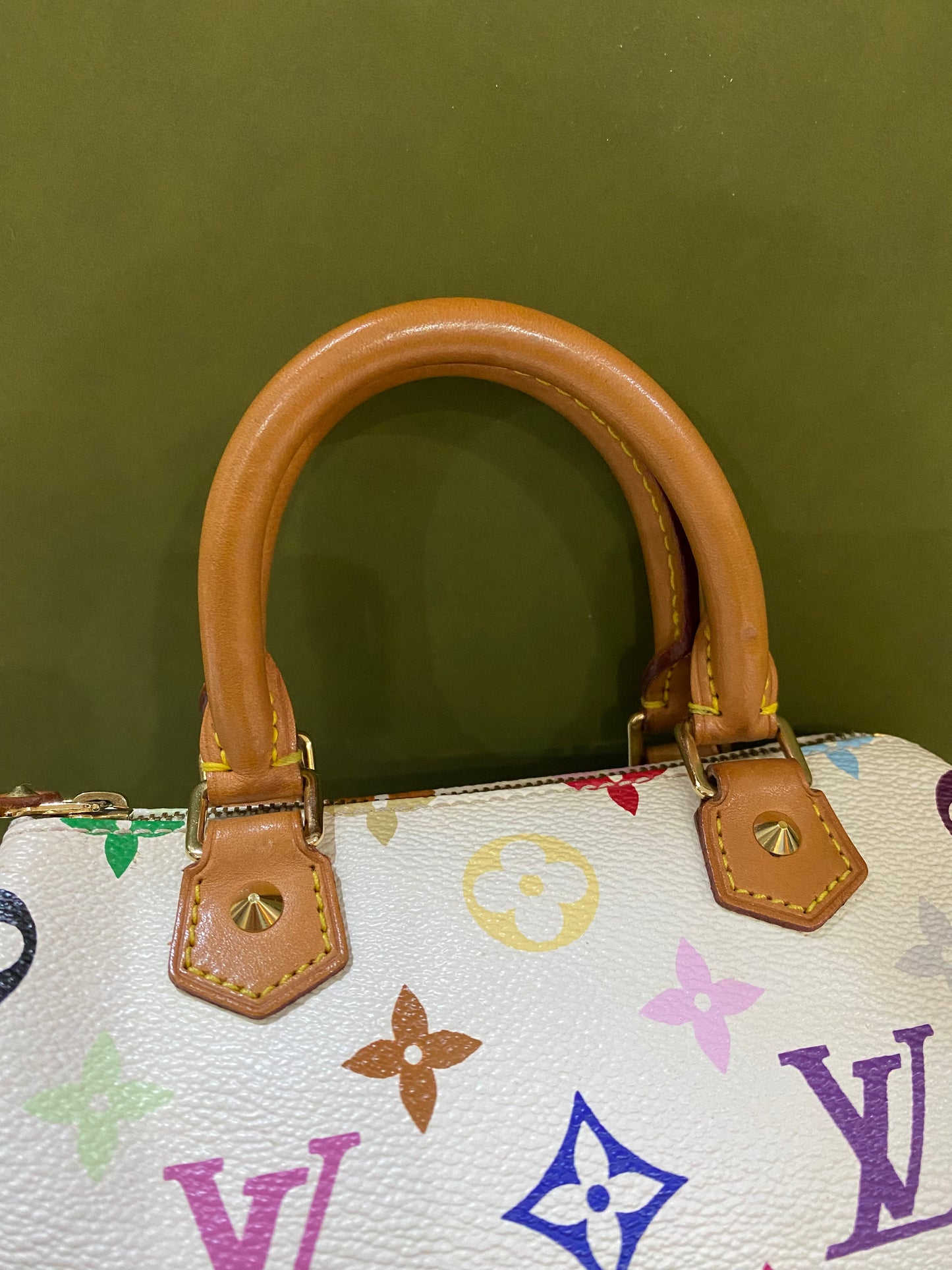 Louis Vuitton Murakami Multicolor Speedy Nano Bag