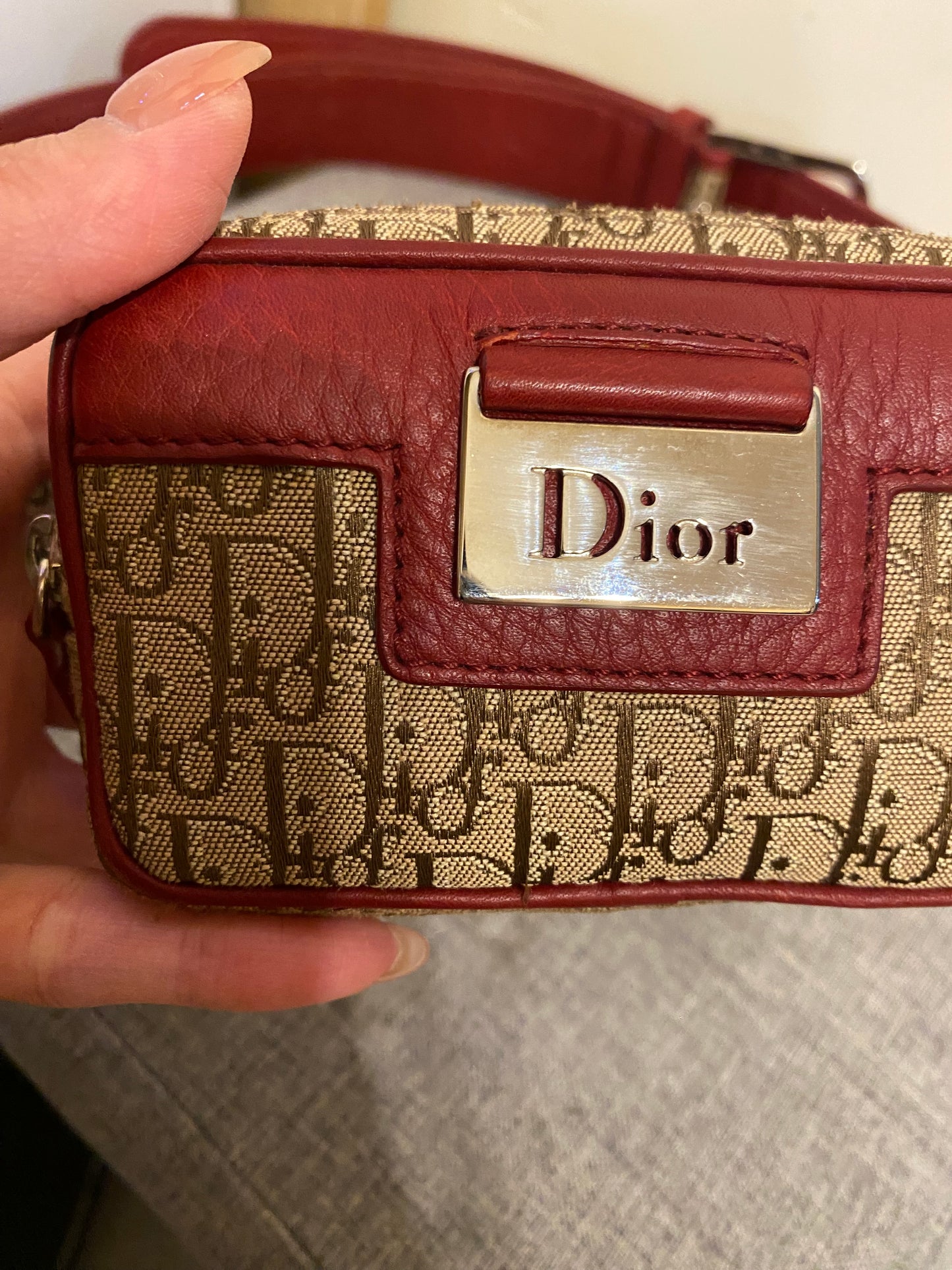 Dior Monogram Mini Belt Bag