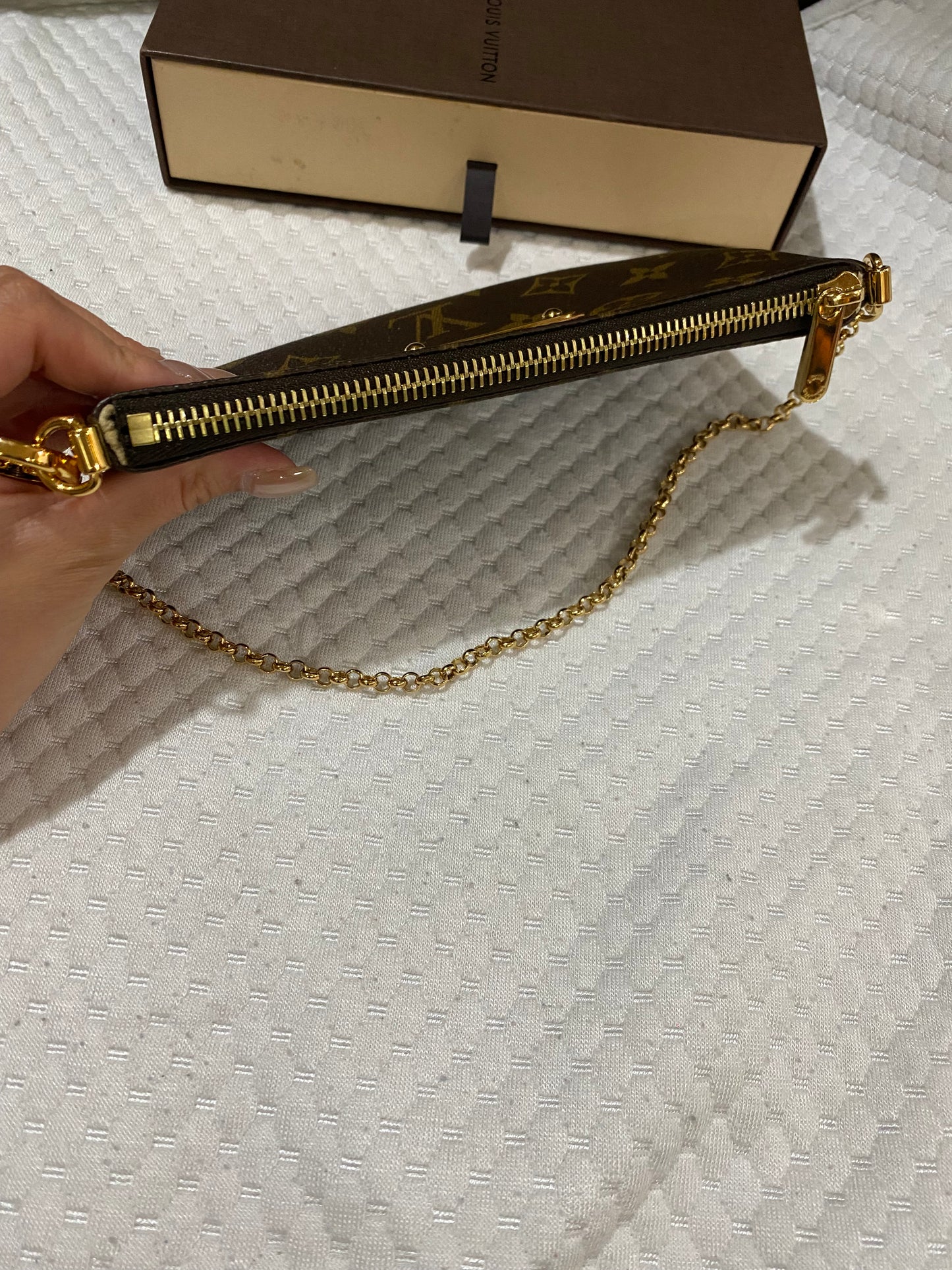 Louis Vuitton Milla mini chain bag