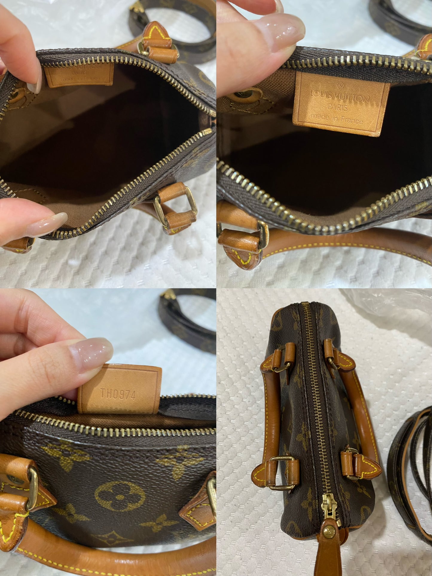 Louis Vuitton Mini Nano Speedy handbag / crossbody bag