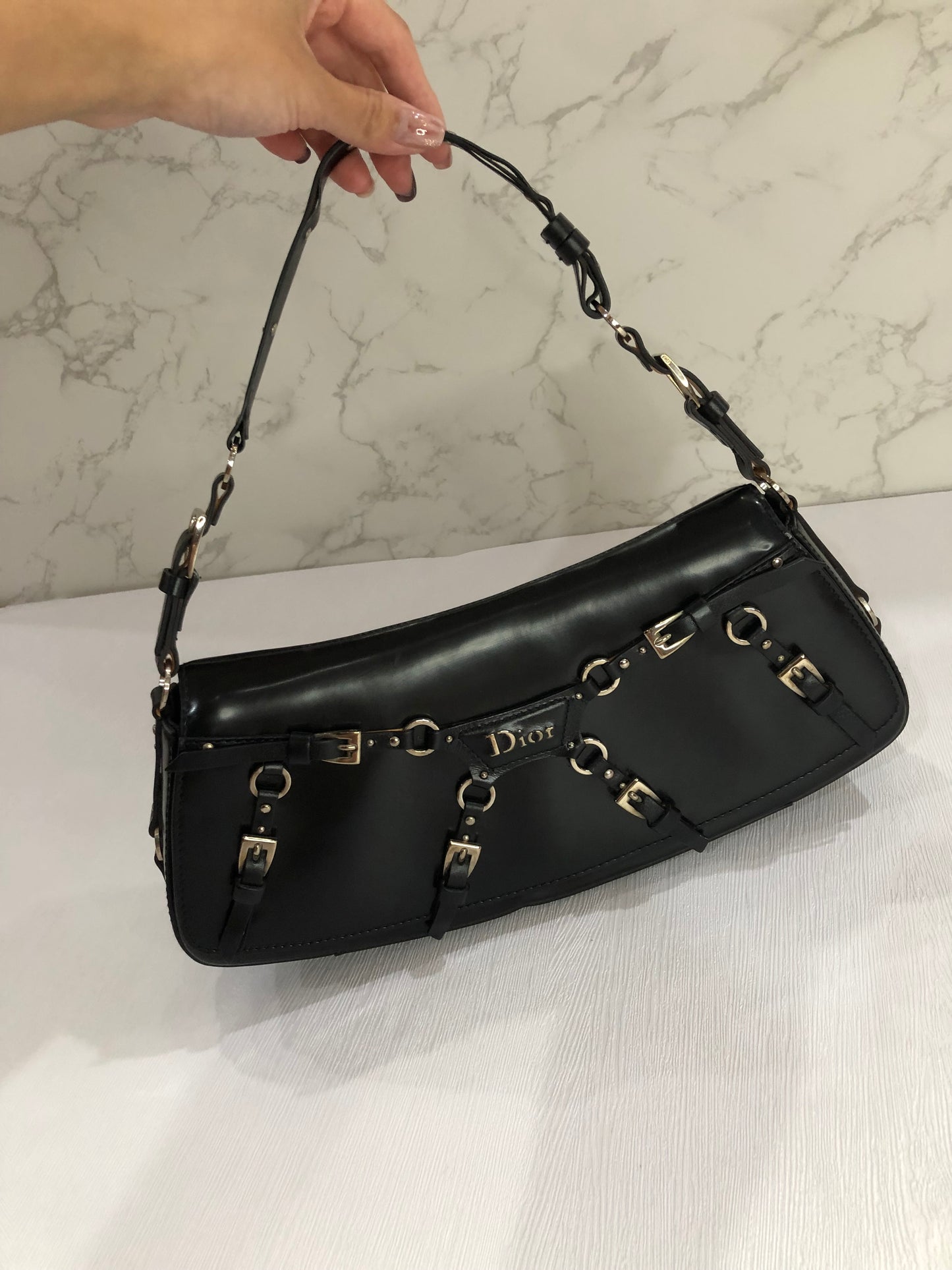 Dior bondage bag