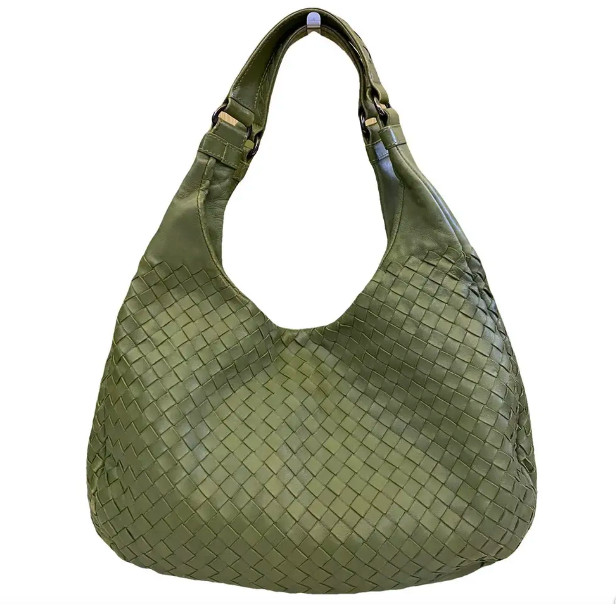Bottega Veneta Intrecciato Medium Campana Olive Green
