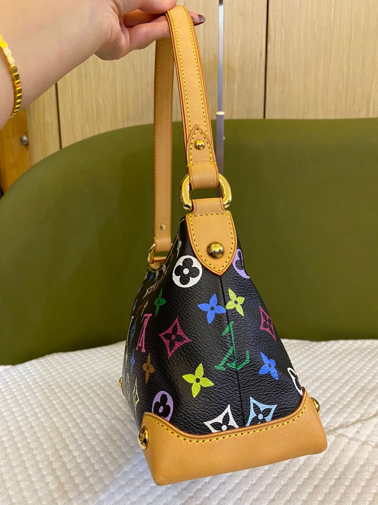 Louis Vuitton Murakami Multicolor Monogram Eliza Shoulder Bag