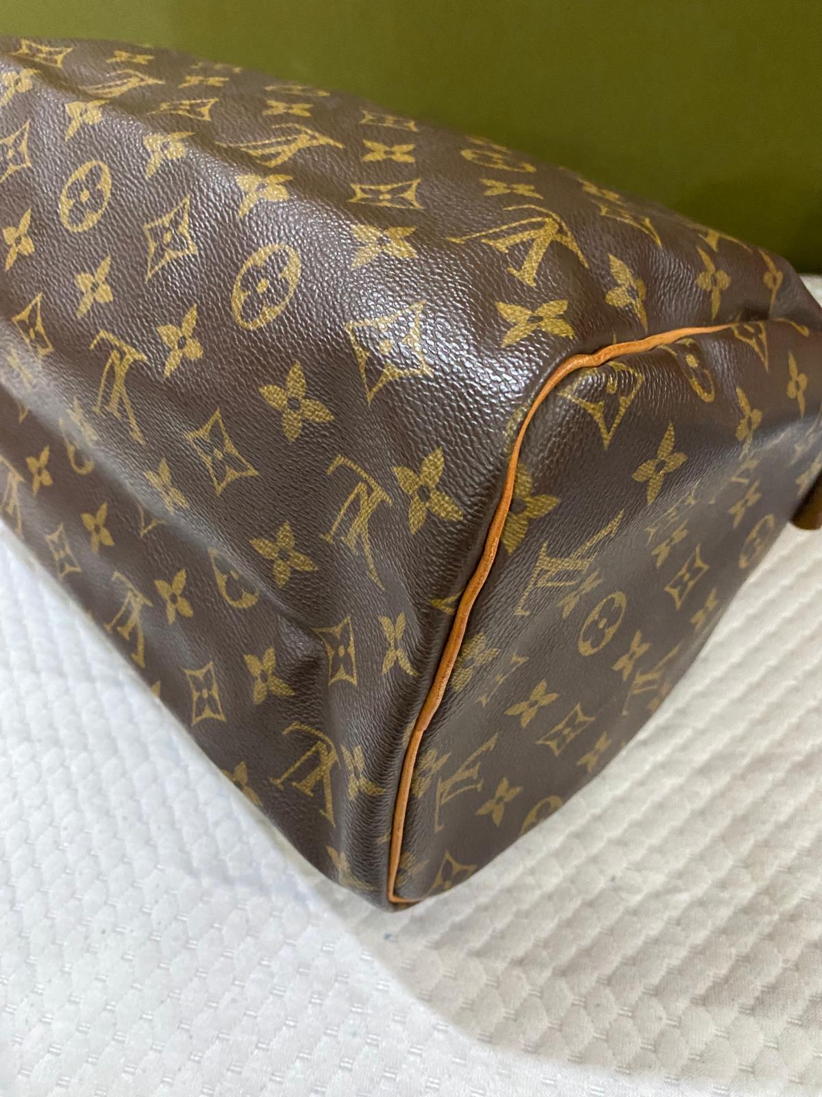 Louis Vuitton Speedy 30 Handbag in Monogram Canvas
