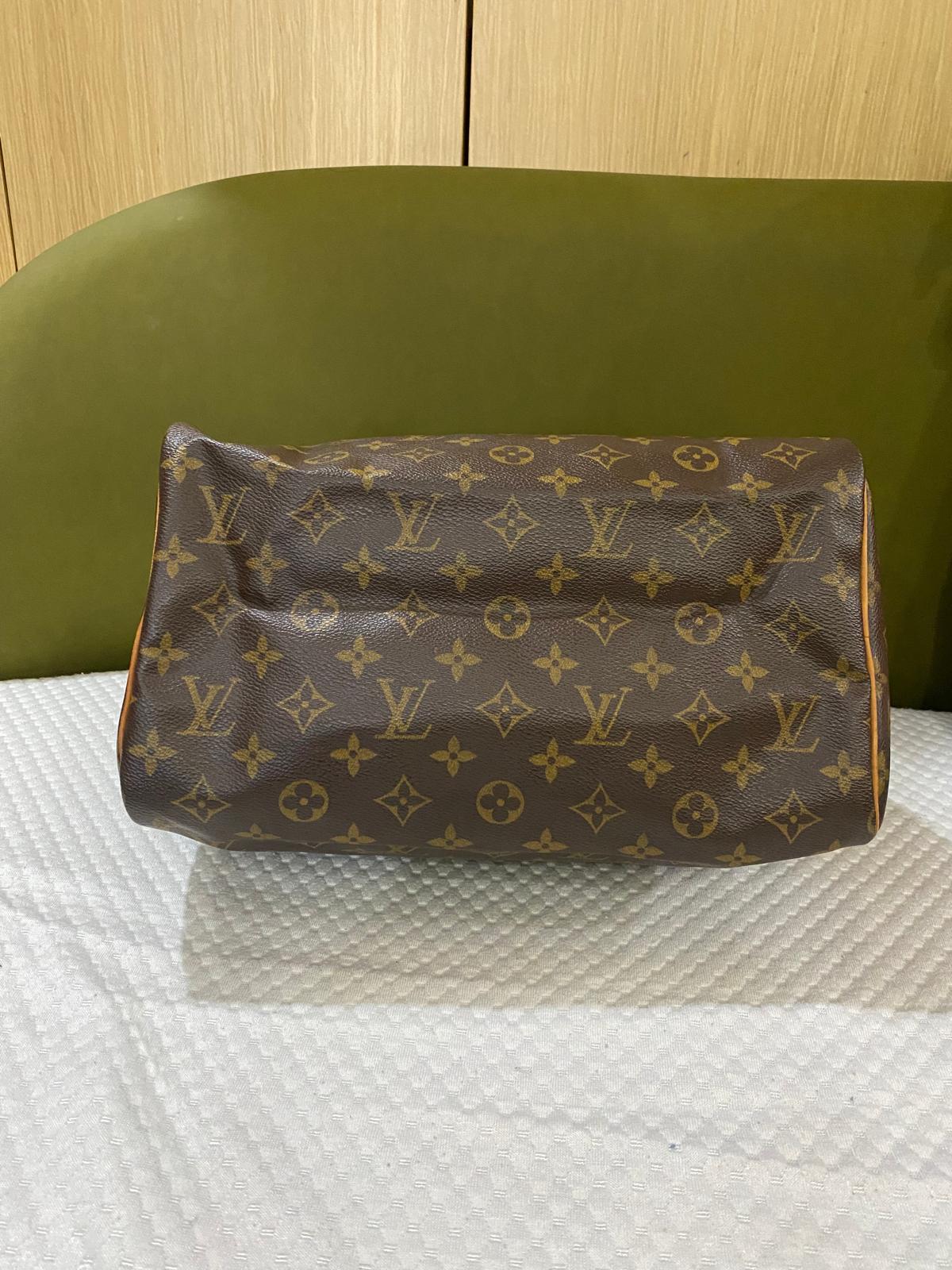 Louis Vuitton Speedy 30 Handbag in Monogram Canvas