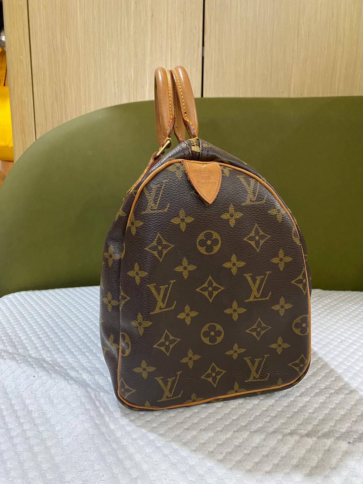 Louis Vuitton Speedy 30 Handbag in Monogram Canvas