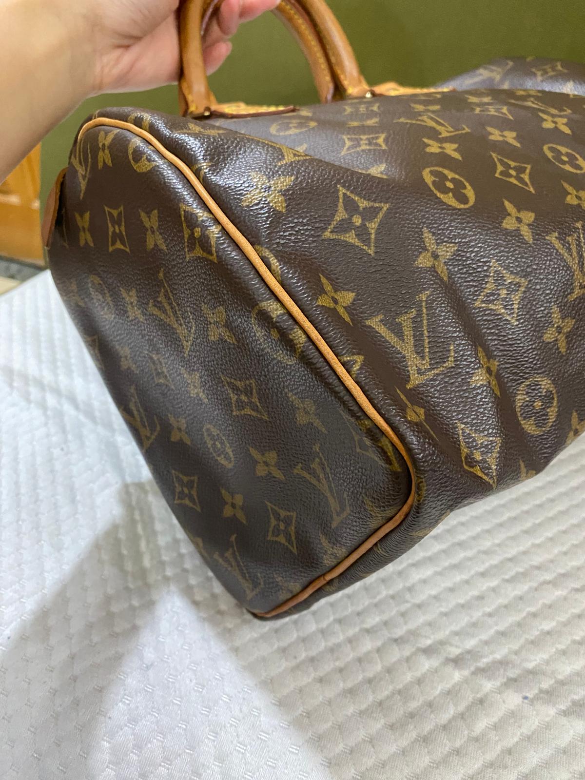 Louis Vuitton Speedy 30 Handbag in Monogram Canvas