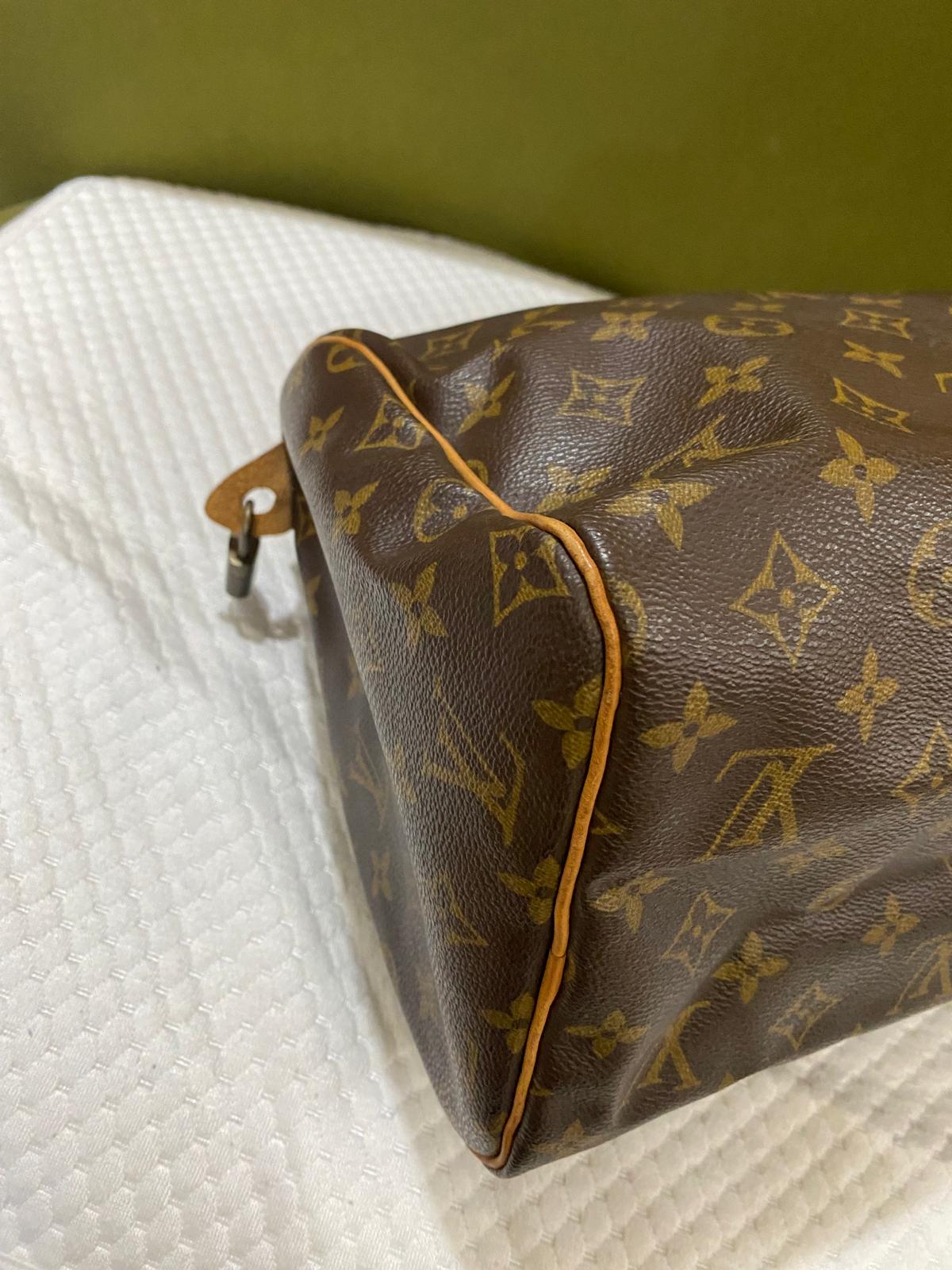 Louis Vuitton Speedy 30 Handbag in Monogram Canvas