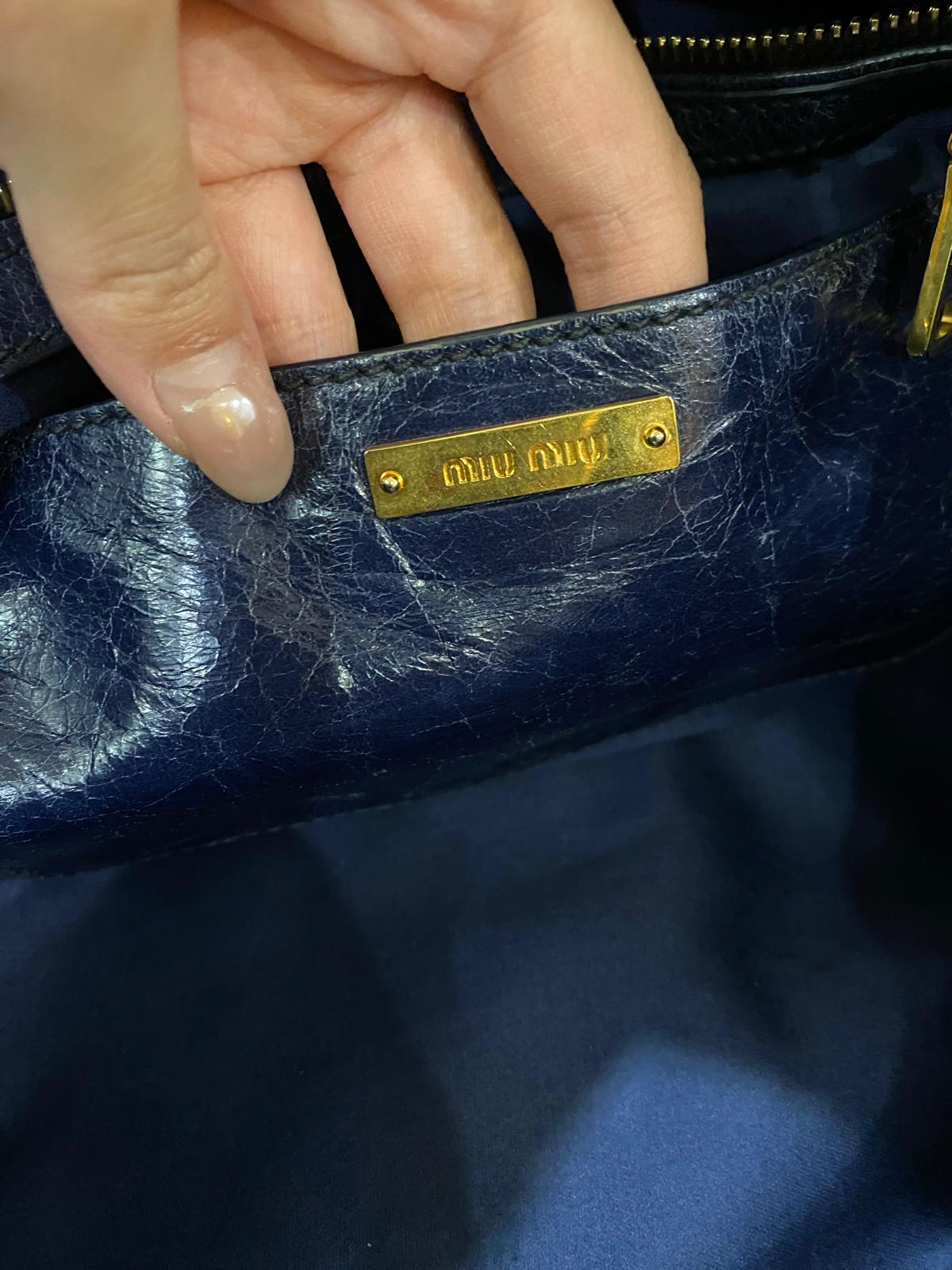 Miu Miu Leather Handbag