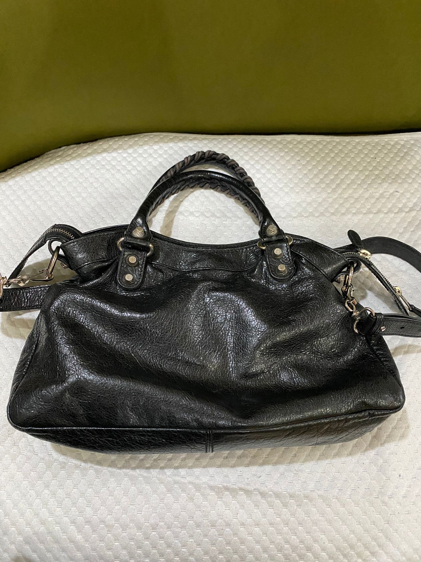 Balenciaga Small City Bag in black