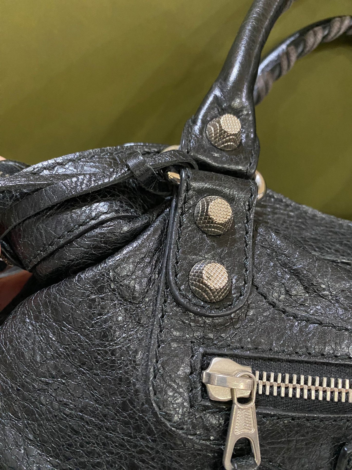Balenciaga Small City Bag in black