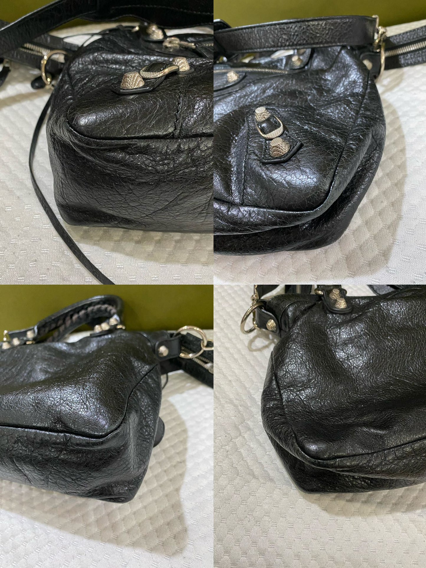 Balenciaga Small City Bag in black