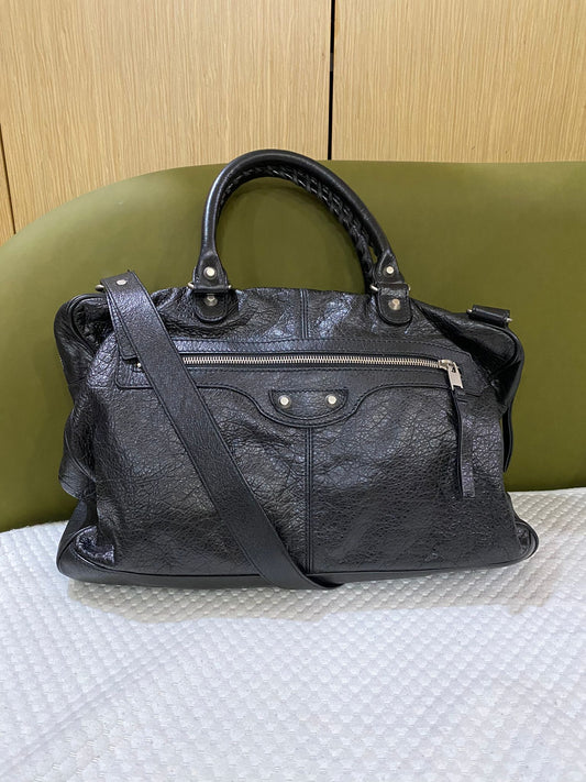 Balenciaga City Bag in black