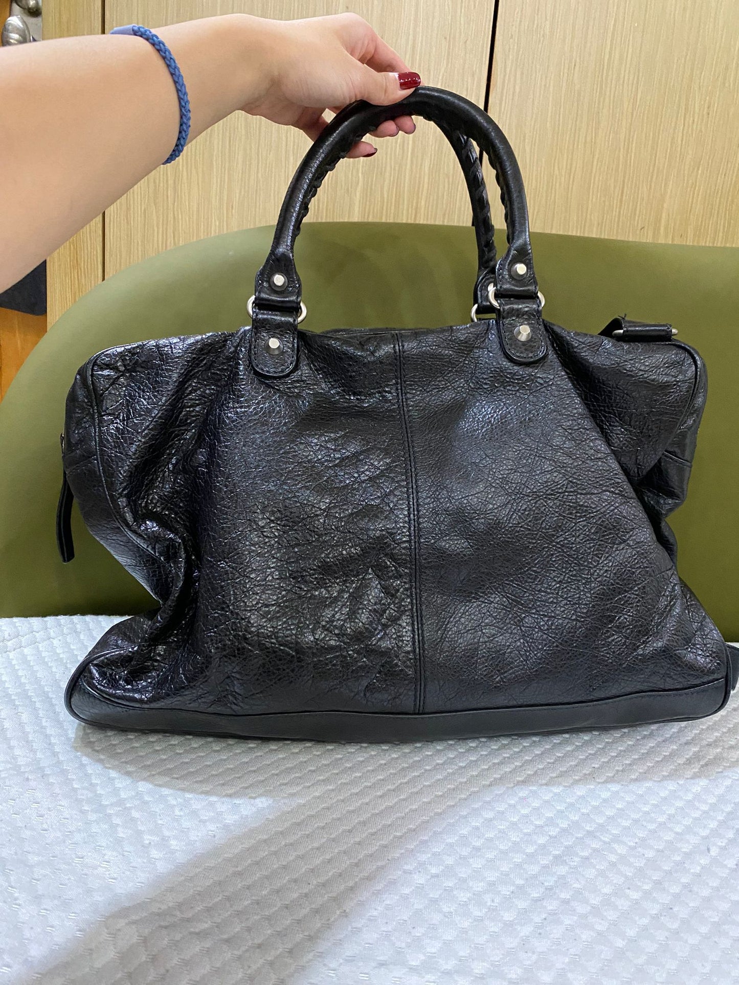 Balenciaga City Bag in black