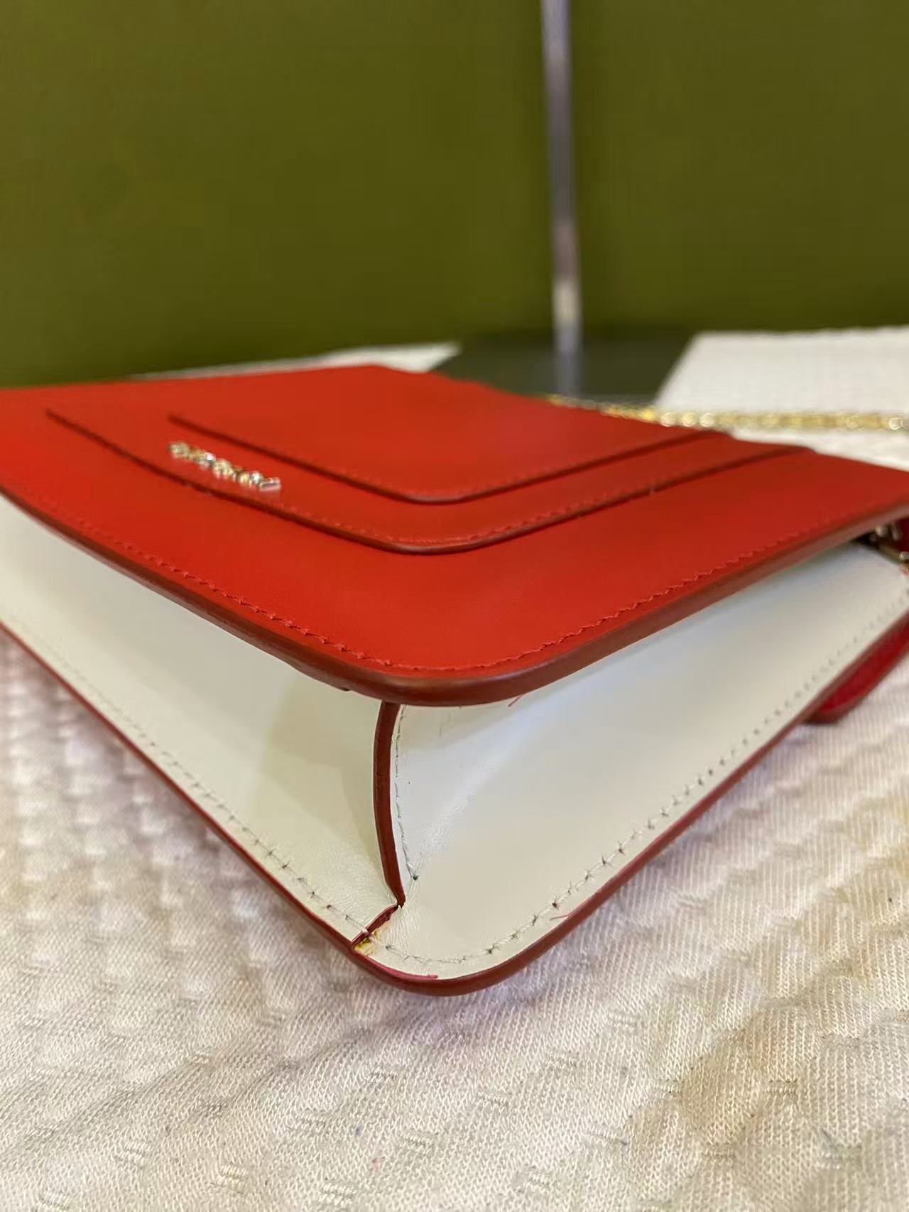 Bvlgari Serpenti Forever Small Shoulder/Crossbody Bag in red
