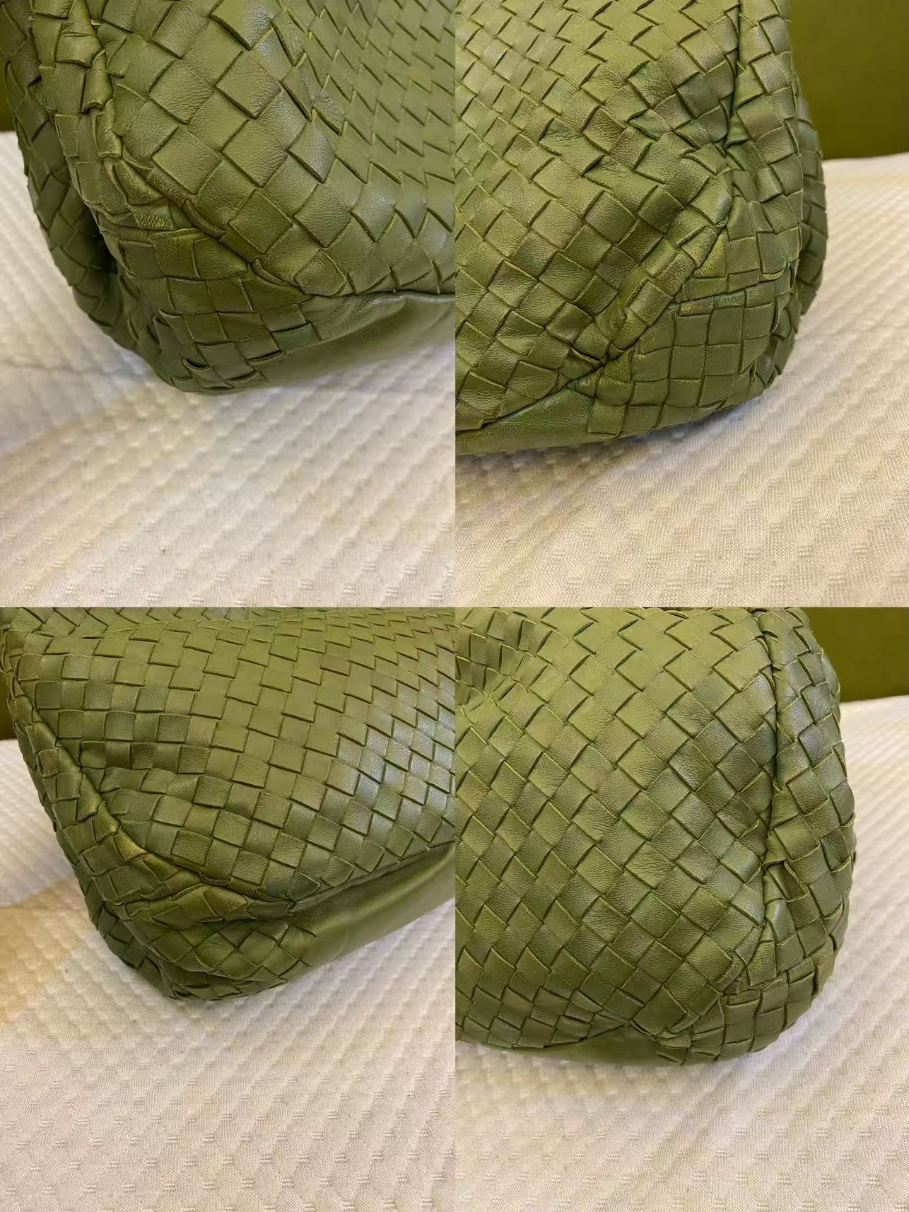 Bottega Veneta Intrecciato Medium Campana Olive Green