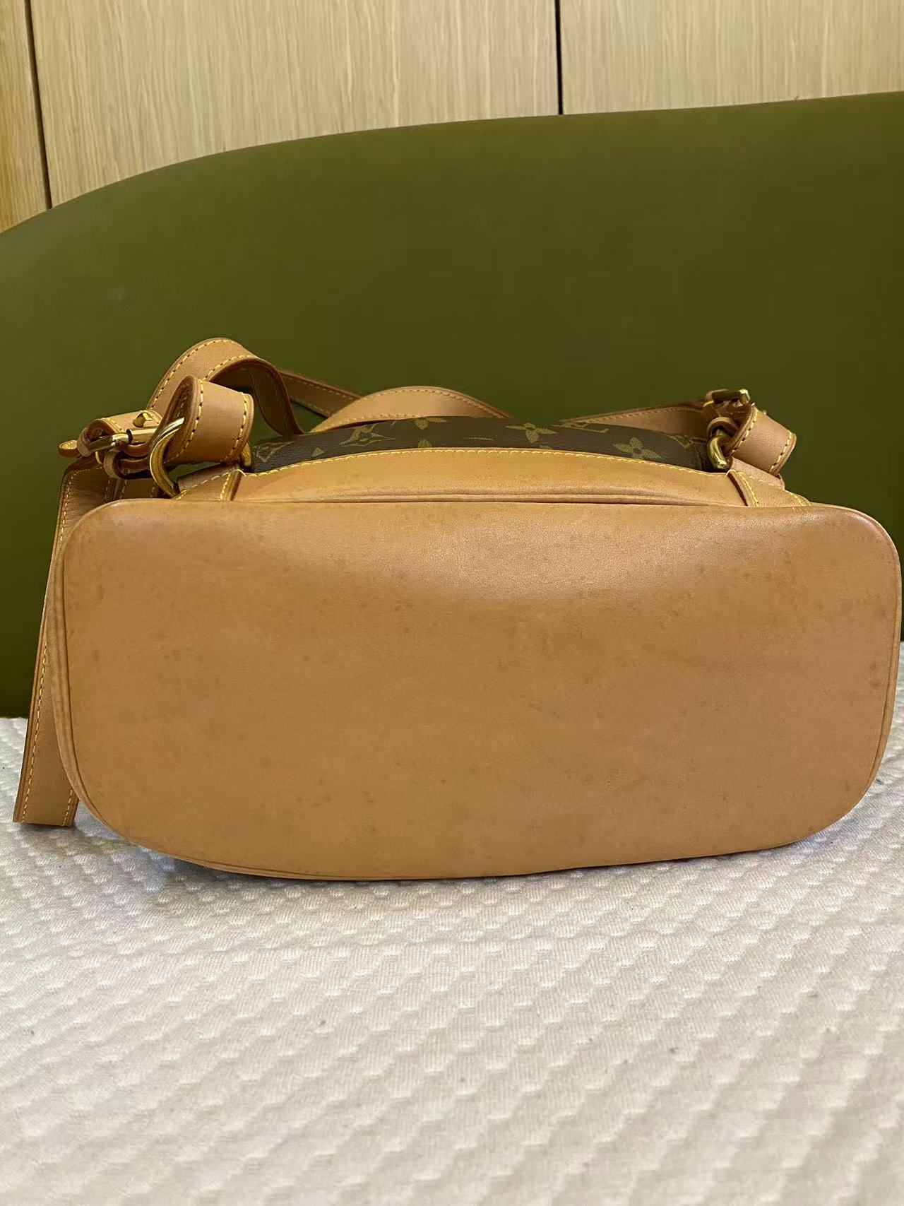 Louis Vuitton Backpack Montsouris MM in Brown Monogram Canvas
