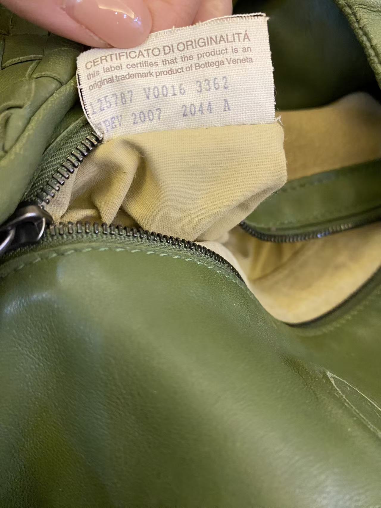 Bottega Veneta Intrecciato Medium Campana Olive Green